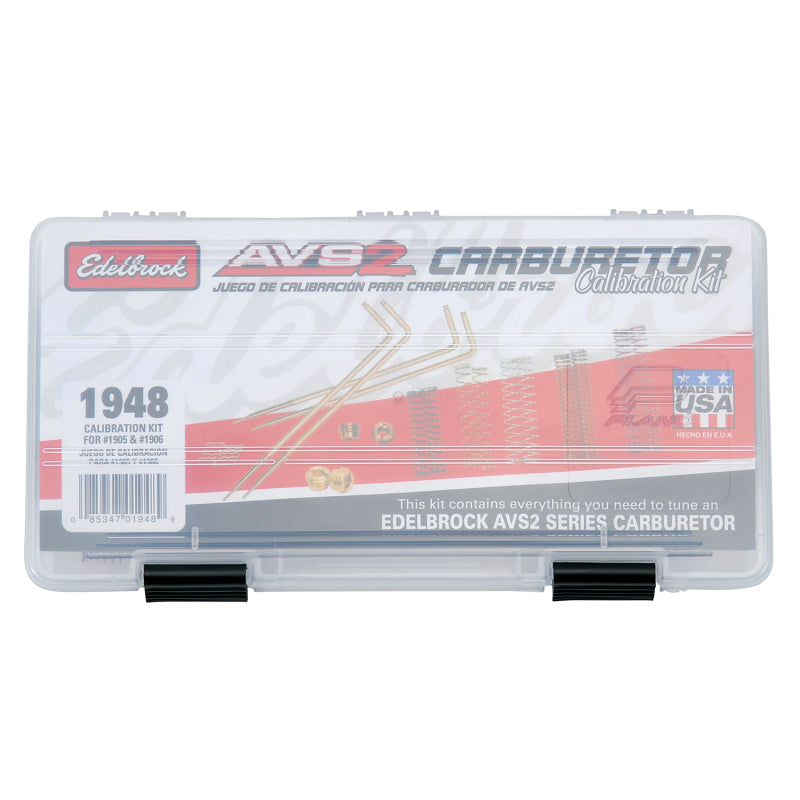 Edelbrock Calibration Kit for 1905 / 1906 - awdtuningtx