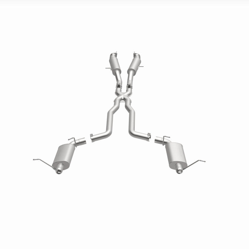 MagnaFlow 12 Jeep Grand Cherokee V8 6.4L Dual Split Rear Exit Stainless Cat Back Performance Exhaust - awdtuningtx