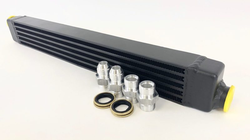 CSF 82-94 BMW 3 Series (E30) High Performance Oil Cooler w/-10AN Male & OEM Fittings - awdtuningtx