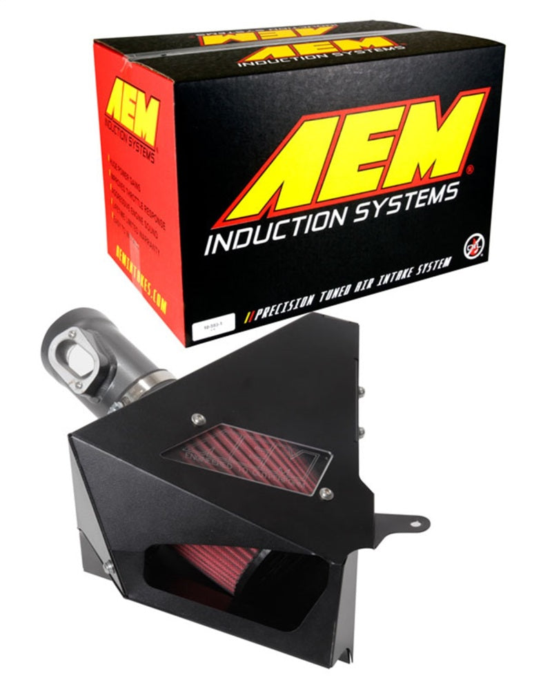 AEM 14-17 Mini Cooper S L4-2.0L F/I Gunmetal Gray Cold Air Intake - awdtuningtx