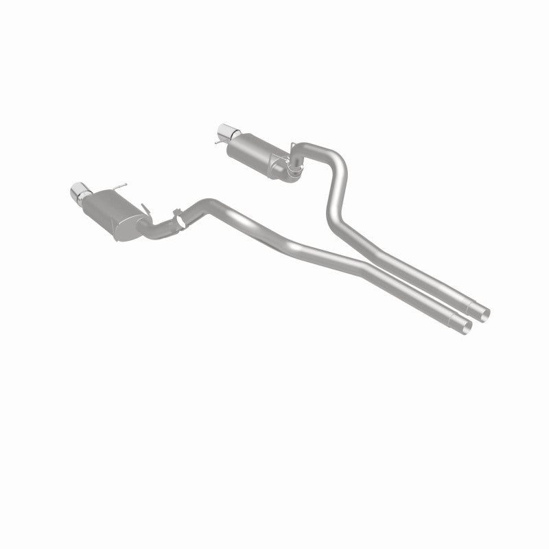 MagnaFlow 13 Ford Mustang Dual Split Rear Exit Stainless Cat Back Performance Exhaust (Street) - awdtuningtx