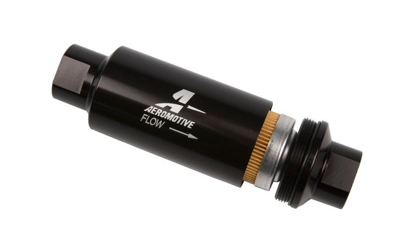 Aeromotive In-Line Filter - AN-10 - Black - 10 Micron - awdtuningtx