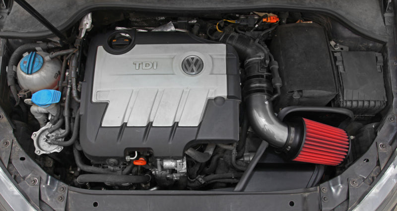 AEM 11-14 Volkswagen Jetta 2.0L L4 - Cold Air Intake System - Gunmetal Gray - awdtuningtx