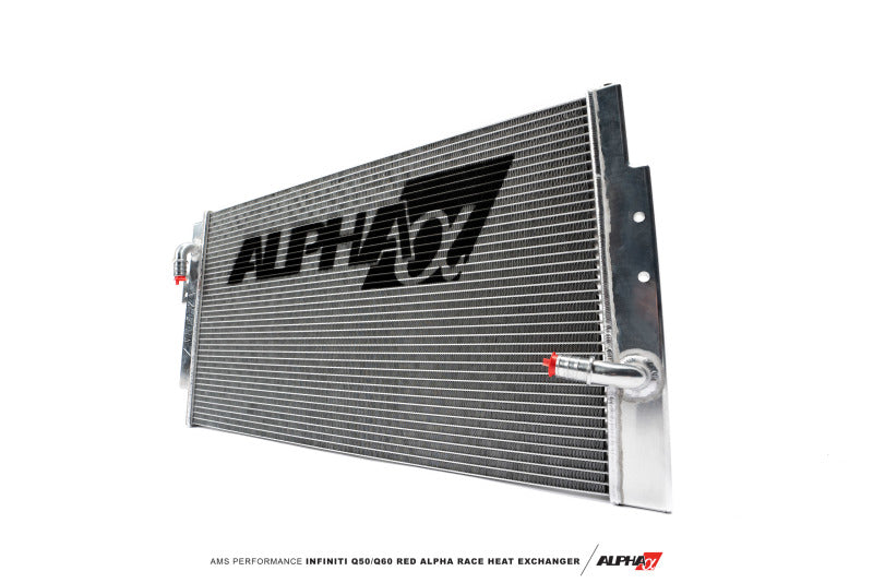 AMS Performance Infiniti 17+ Q60 / 16+ Q50 3.0TT VR30 Alpha Race Heat Exchanger - awdtuningtx