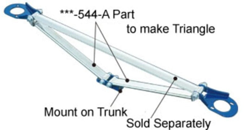 Cusco Strut Bar OS-T Rear SXE10 IS300 - awdtuningtx