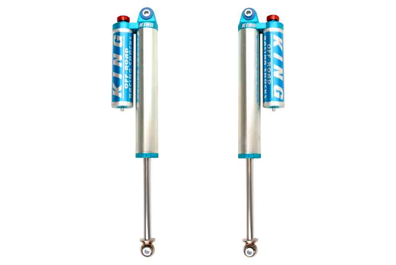 King Shocks 2011+ Chevrolet Silverado 2500/3500/HD Rear 2.5 Dia Piggyback Res Shock w/Adj (Pair) - awdtuningtx