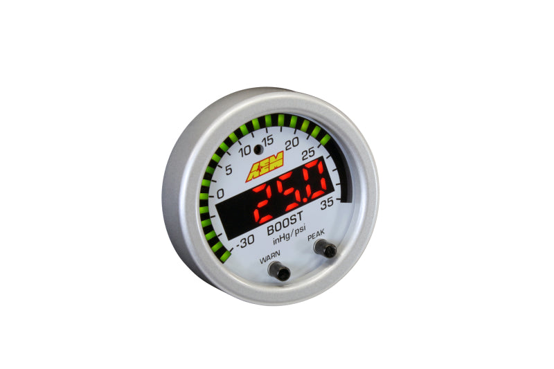 AEM X-Series Boost Pressure -30inHg 35psi Gauge - awdtuningtx