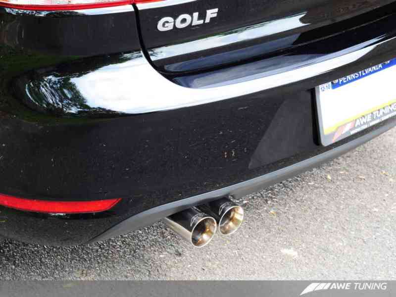 AWE Tuning 2.5L Golf/Rabbit Catback Performance Exhaust - awdtuningtx