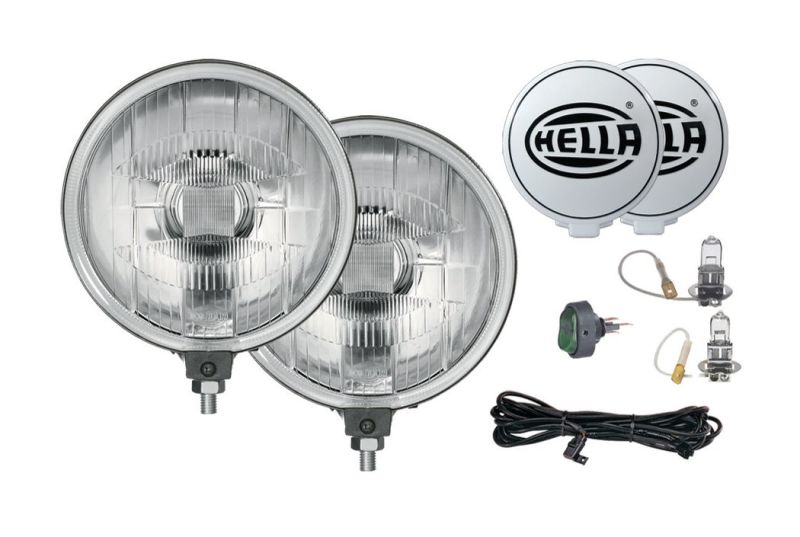 Hella 500 Series 12V/55W Halogen Driving Lamp Kit - awdtuningtx