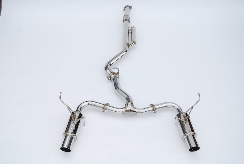 Invidia 2022+ Subaru WRX N1 Twin Outlet Single Layer SS Tip Cat-Back Exhaust - awdtuningtx
