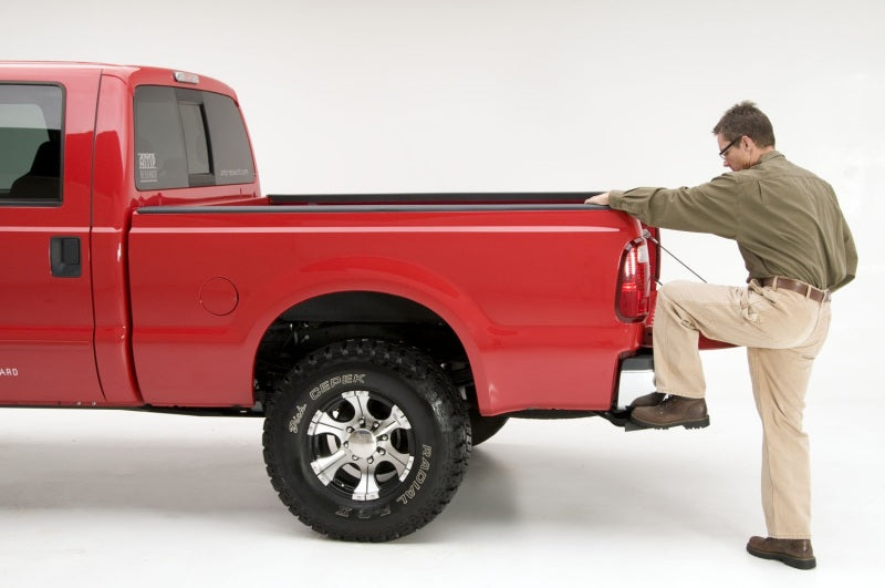AMP Research 1999-2016 Ford F-250/350/450 BedStep - Black - awdtuningtx