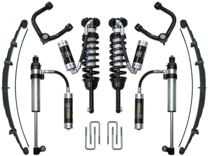ICON 05-15 Toyota Tacoma 0-3.5in/16-17 Toyota Tacoma 0-2.75in Stg 8 Suspension System w/Tubular Uca - awdtuningtx