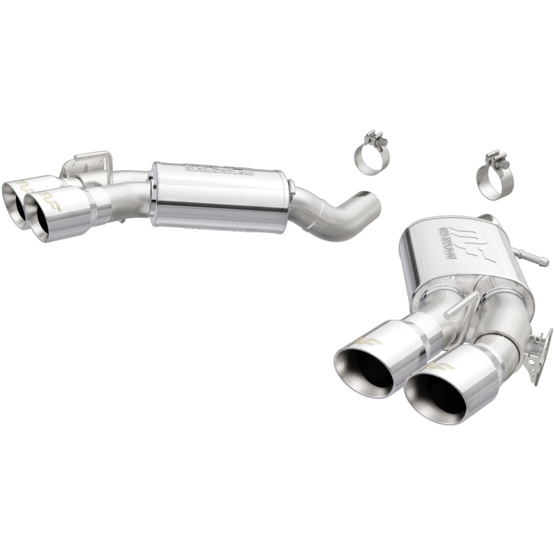 MagnaFlow 2016 Chevy Camaro 6.2L V8 Competition Axle Back w/ Quad Polished Tips - awdtuningtx