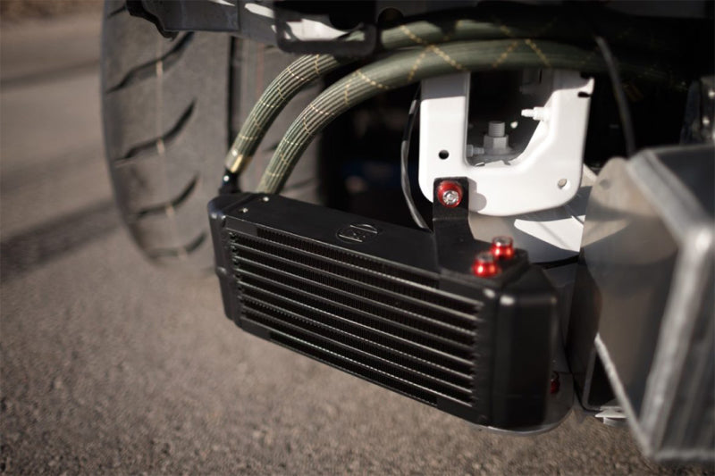 CSF Universal Dual-Pass Oil Cooler - M22 x 1.5 - 13in L x 4.75in H x 2.16in W - awdtuningtx