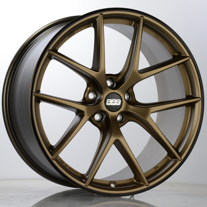 BBS CI-R 19x9 5x120 ET44 Bronze Rim Protector Wheel -82mm PFS/Clip Required - awdtuningtx