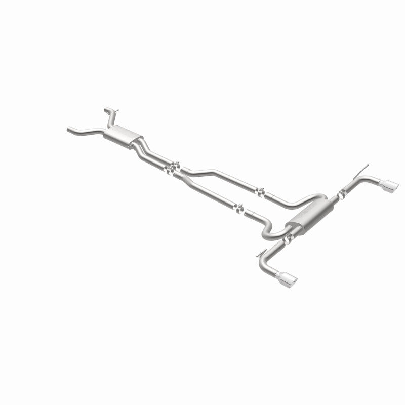 MagnaFlow 07 Audi Q7 V8 4.2L Dual Split Rear Exit Stainless Cat-Back Perf Exhaust - awdtuningtx