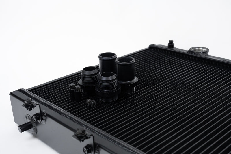 CSF 92-00 Honda Civic w/K-Swap V3 Radiator - Black Finish - awdtuningtx