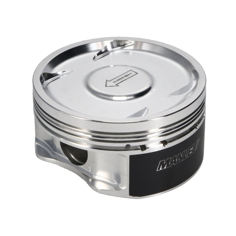 Manley 04+ Subaru WRX STi (EJ257) STD Stroke 100mm +.5mm Bore 8.5:1 Dish Piston Set with Rings - awdtuningtx