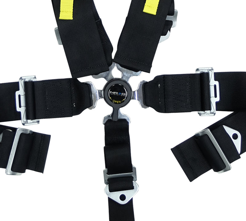 NRG SFI 16.1 5PT 3in. Seat Belt Harness / Cam Lock - Black - awdtuningtx
