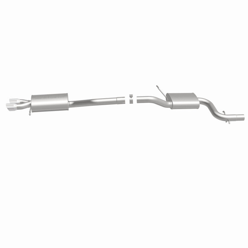 MagnaFlow 12 VW Jetta 2.0L Turbocharged Dual Straight D/S Rear Exit Stainless Cat Back Perf Exhaust - awdtuningtx