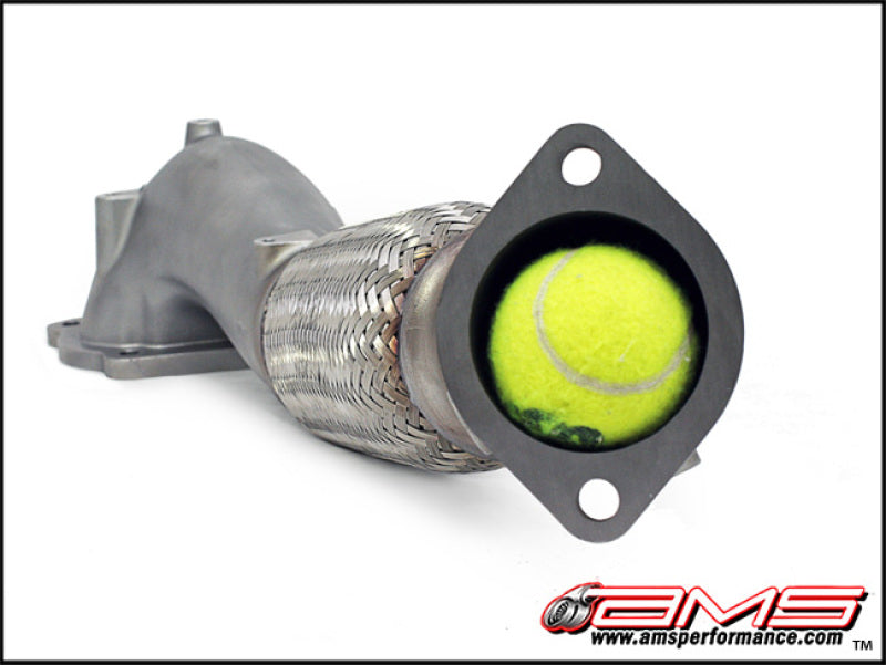 AMS Performance 08-15 Mitsubishi EVO X Widemouth Downpipe w/Turbo Outlet Pipe - awdtuningtx