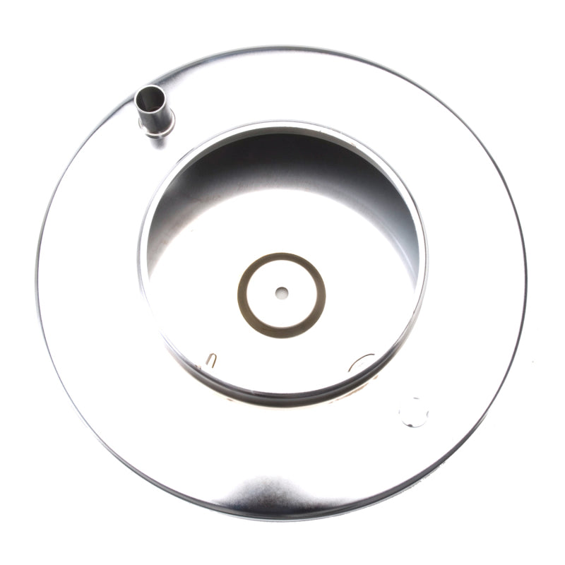 Edelbrock Air Cleaner Pro-Flo Series Round Steel Top Paper Element 10In Dia X 3 5In Chrome - awdtuningtx