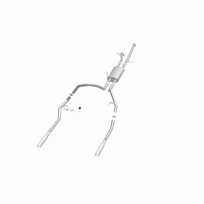 MagnaFlow 14 Toyota Tundra V8 4.6L/5.7L Stainless Cat Back Exhaust Dual Split Rear Exit - awdtuningtx
