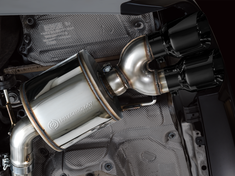 AWE Tuning 19-23 Audi C8 S6/S7 2.9T V6 AWD Touring Edition Exhaust - Diamond Black Tips - awdtuningtx