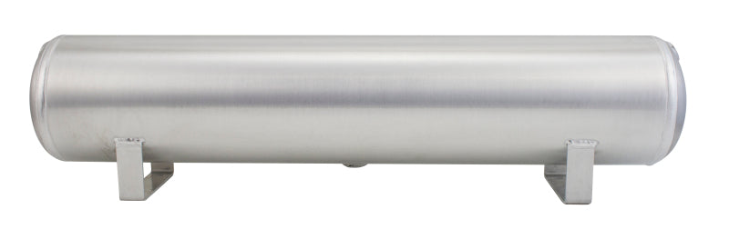 Air Lift 4 Gal Alum Air Tank - (2) 1/4in (2) 3/8in End Ports & 1/4in Drain Port - 30in L X 6in D - awdtuningtx