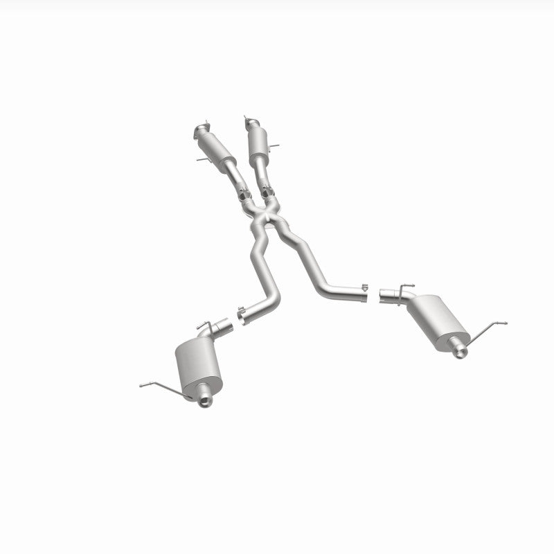 MagnaFlow 12 Jeep Grand Cherokee V8 6.4L Dual Split Rear Exit Stainless Cat Back Performance Exhaust - awdtuningtx