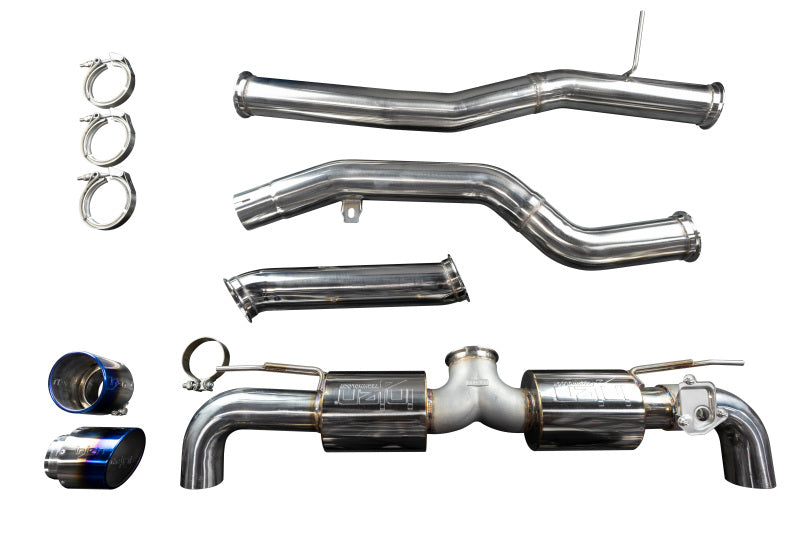 Injen 20-21 Toyota Supra 3.0L Turbo 6cyl SS Cat-Back Exhaust w/ Burnt Tips - awdtuningtx