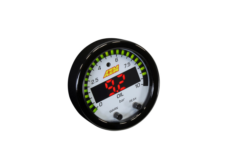 AEM X-Series 0-150 Oil Pressure Gauge Kit - awdtuningtx