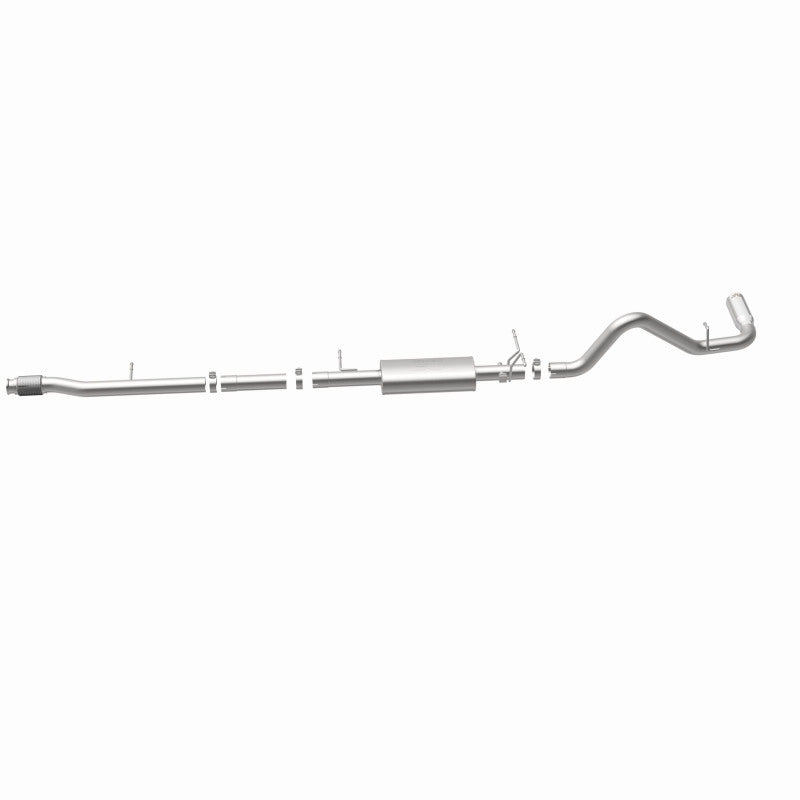 Magnaflow 14 Chevy Silverado V8 5.3L CC/EC Cab Single P/S Rear Exit Stainless Cat Back Perf Exhaust - awdtuningtx