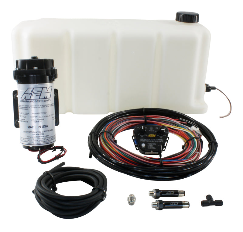 AEM V2 5 Gallon Diesel Water/Methanol Injection Kit (Internal Map) - awdtuningtx