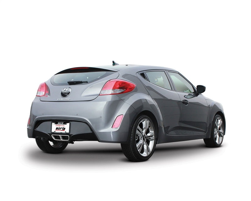 Borla 12-14 Veloster 1.6L AT/MT FWD 2dr 2.25in No Tips SS Exhaust (rear section only) - awdtuningtx