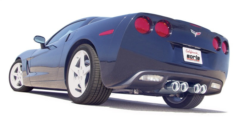 Borla 05-08 Corvette Coupe/Conv 6.0L/6.2L 8cyl 6spd RWD Touring SS Exhaust (rear section only) - awdtuningtx