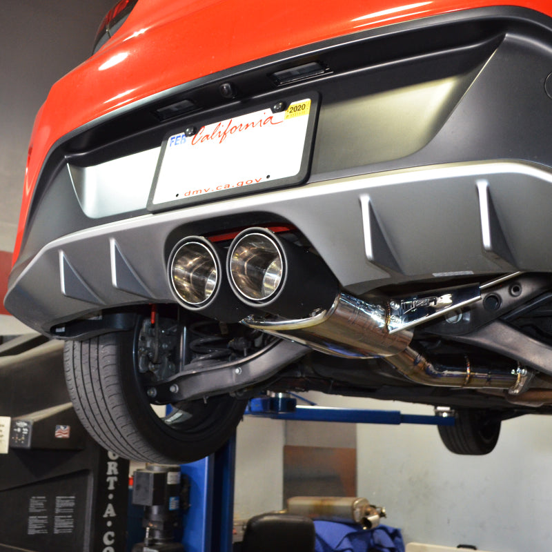 Injen 19-21 Hyundai Veloster L4 1.6L Turbo Performance Stainless Steel Axle Back Exhaust System - awdtuningtx