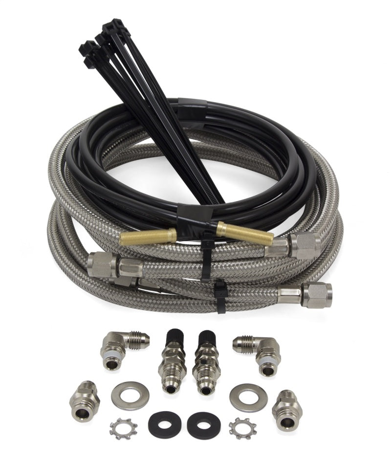Air Lift Loadlifter 5000 Ultimate Plus Stainless Steel Air Line Upgrade Kit - awdtuningtx