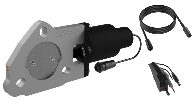 QTP 2.25in Bolt-On QTEC Electric Cutout Valve - Single - awdtuningtx