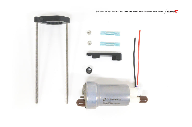 AMS Performance 2016+ Infiniti Q50 / 2017+ Infiniti Q60 Alpha Low Pressure Fuel Pump Upgrade Kit - awdtuningtx