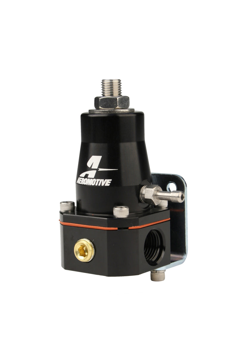 Aeromotive Adjustable Regulator Billet EFI Bypass - (2) -6 Inlets/(1) -6 Return - Black - awdtuningtx
