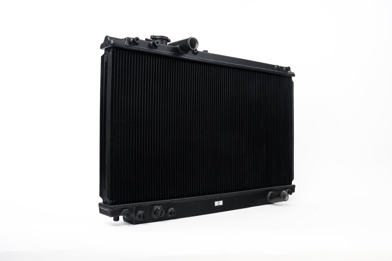 CSF 93-98 Toyota MK4 Supra Radiator - Black Finish - awdtuningtx