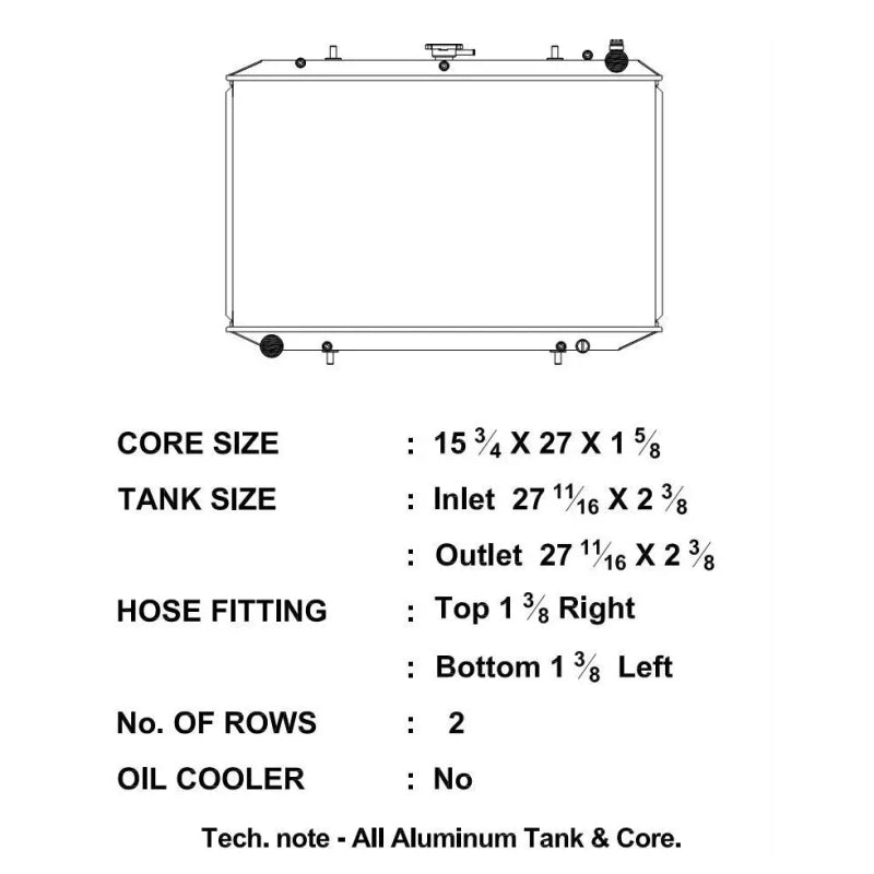 CSF 90-97 Nissan 300ZX Radiator - awdtuningtx