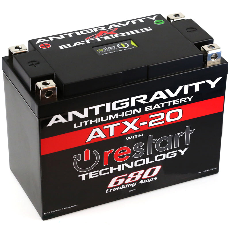 Antigravity YTX20 Lithium Battery w/Re-Start - awdtuningtx