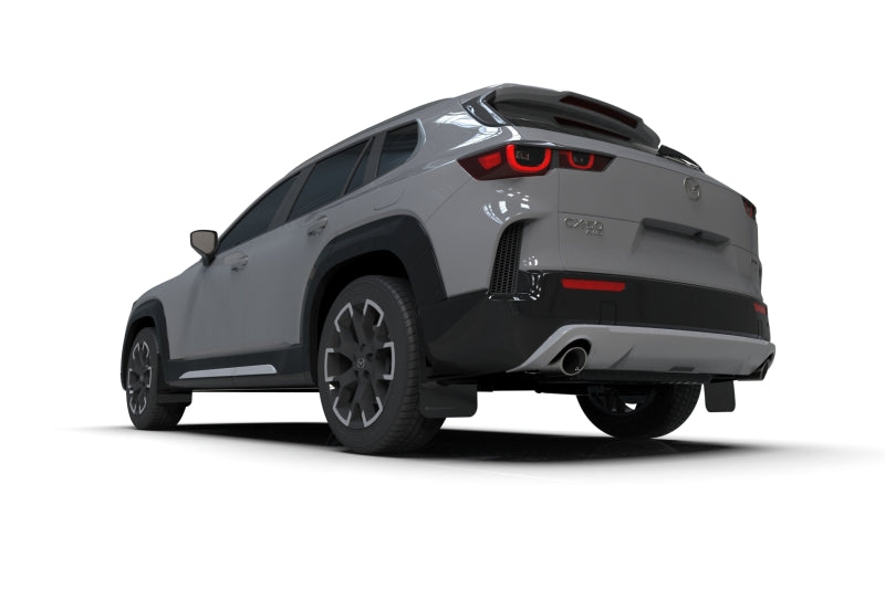 Rally Armor - 2024 Mazda CX-50 Black UR Mud Flap W/Red Logo (Will Not Fit CX-5) - awdtuningtx
