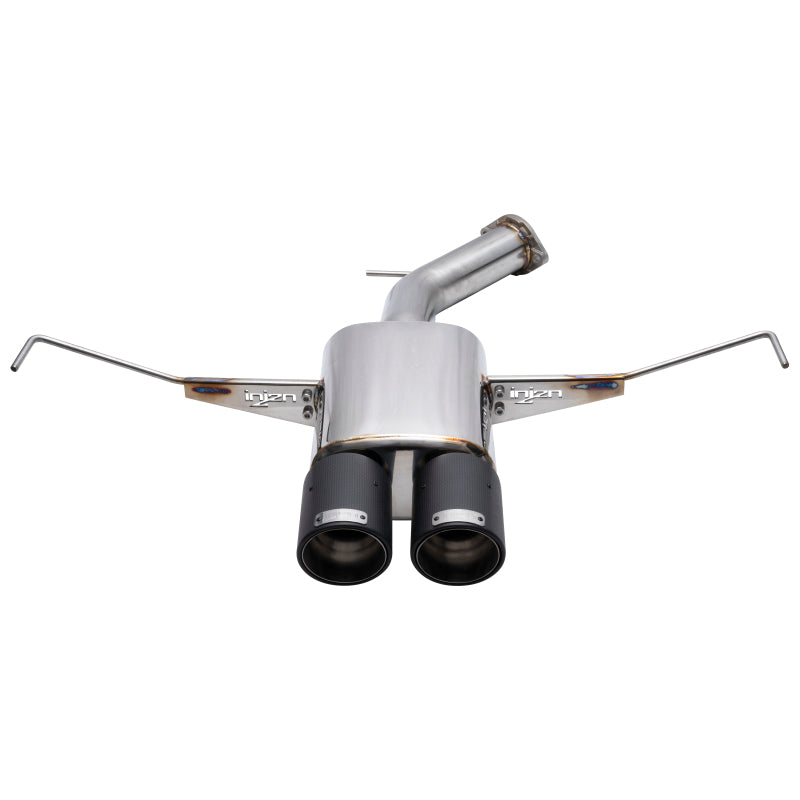 Injen 19-21 Hyundai Veloster L4 1.6L Turbo Performance Stainless Steel Axle Back Exhaust System - awdtuningtx