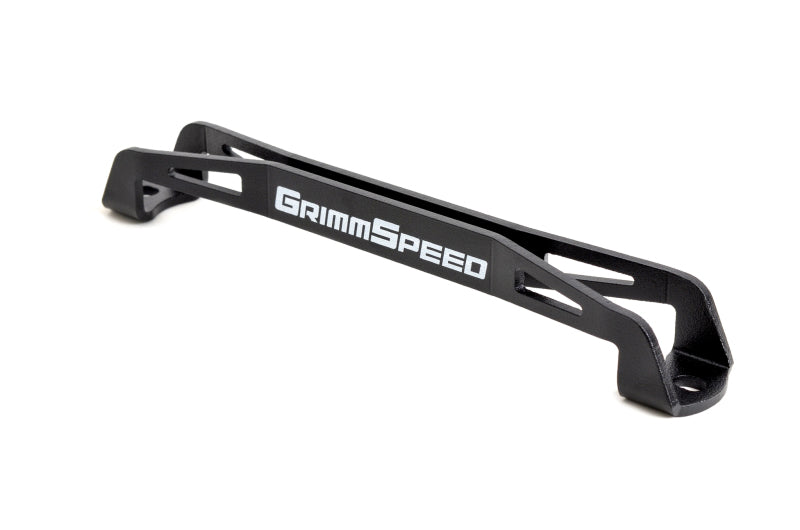 GrimmSpeed 08-18 Subaru WRX/STI Lightweight Battery Tie Down - Black - awdtuningtx