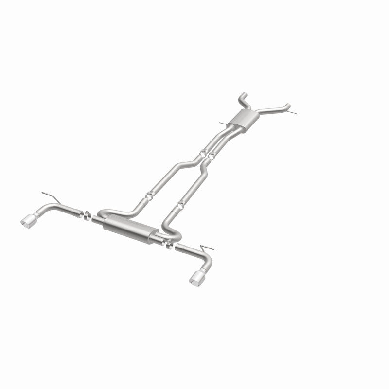 MagnaFlow 07 Audi Q7 V8 4.2L Dual Split Rear Exit Stainless Cat-Back Perf Exhaust - awdtuningtx