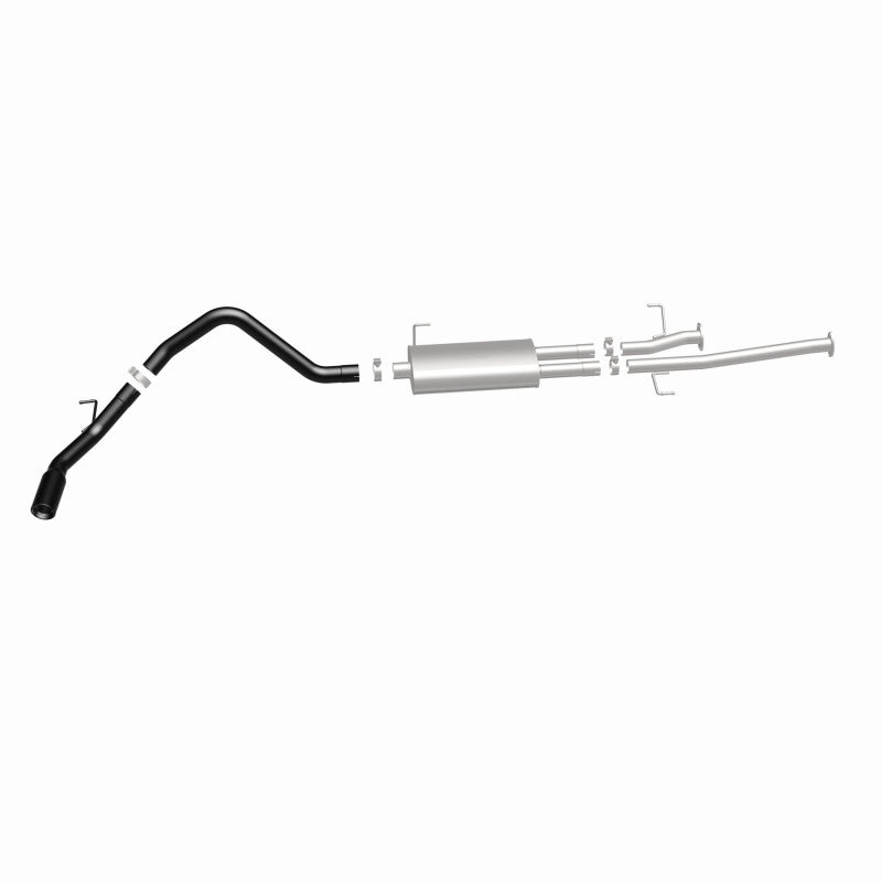 MagnaFlow Cat-Back Exhaust 14-16 Toyota Tundra V8 4.6/5.7L 3in SS Black Tips Single Side Exit - awdtuningtx