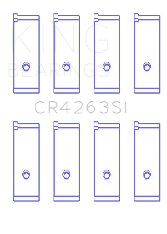 King Toyota 1ZZ-FE (Size .25) Rod Bearing Set - awdtuningtx